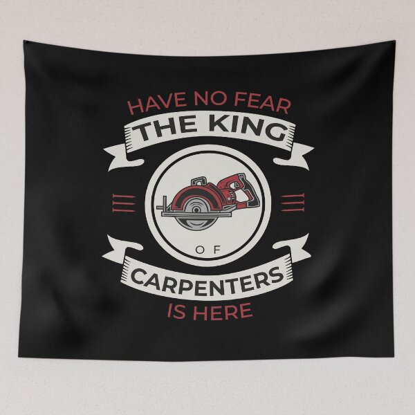Item preview, Have No Fear King Carpenter Saw Woodworking designed and sold by RJ-Art.