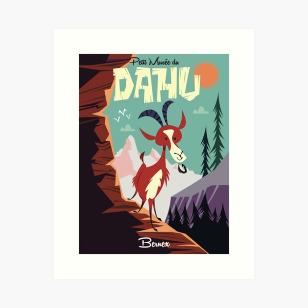 Item preview, Dahu poster designed and sold by Gary Godel.