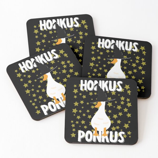 Item preview, Funny Halloween Witches Duck Cute Honkus Ponkus designed and sold by More than Myriad.