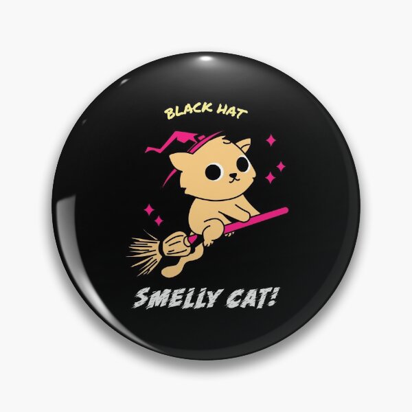 Item preview, Gato maloliente de sombrero negro | Vacaciones de Halloween | Diseño de gato bruja genial designed and sold by Ainbowz-Artwork.