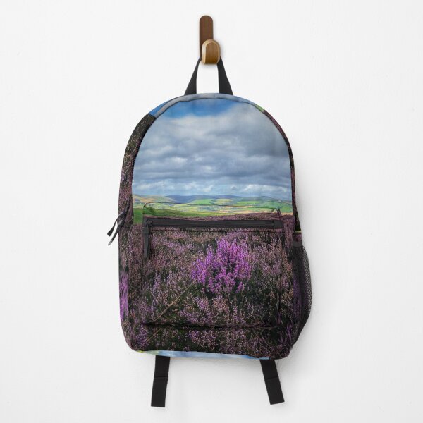 Item preview, A splash of purple looking over Lauder from Lauder Moor, Scottish Borders designed and sold by yourscotborders.