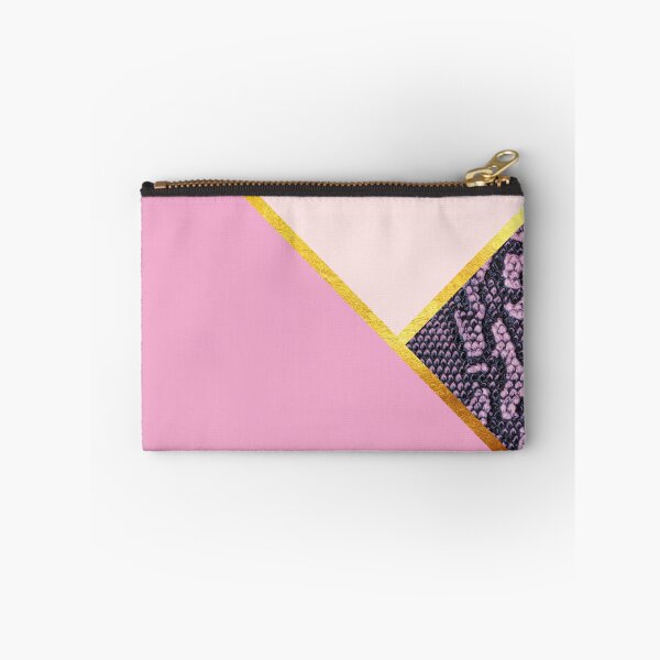 Item preview, Abstract snake print, color blocking pink designed and sold by ColorsHappiness.