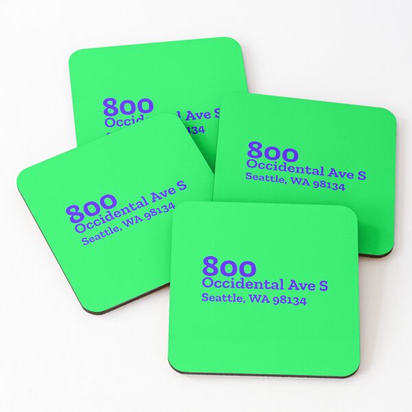 Item preview, Sounders Stadium Address designed and sold by The Chuck Wagon.