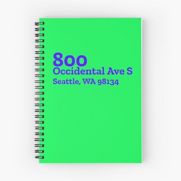 Item preview, Sounders Stadium Address designed and sold by The Chuck Wagon.