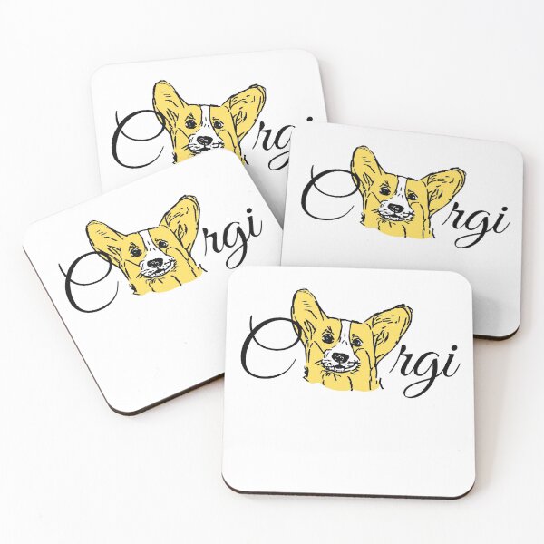 Item preview, Corgi text design designed and sold by NinaBetterNot.