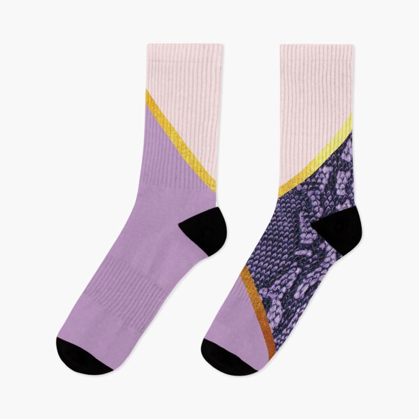 Item preview, Abstract snake print, color blocking purple designed and sold by ColorsHappiness.