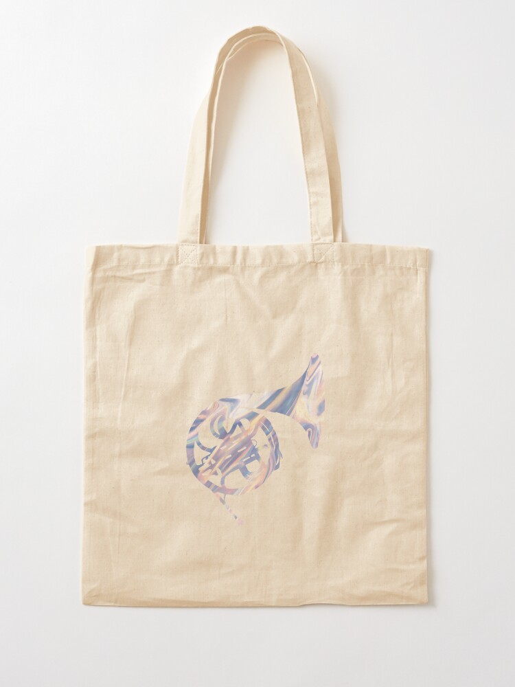 Thumbnail 2 von 5, Stofftasche, French Horn Fake Iridescent designt und verkauft von orlumbuspirate.