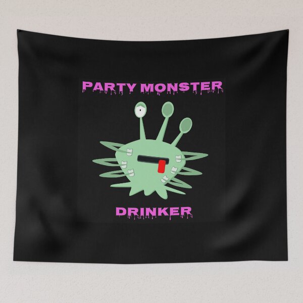 Artikelvorschau, PARTY MONSTER DRINKER entworfen und verkauft von dmartstudio.