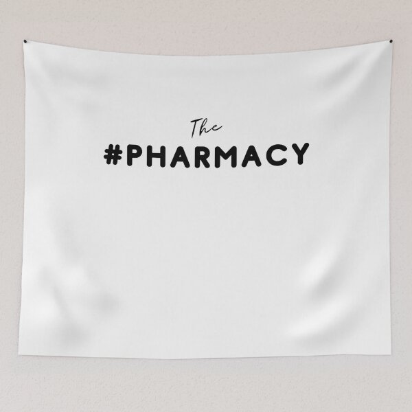 Item preview, The #PHARMACY "HASHTAG" - Black designed and sold by WearAndLive.
