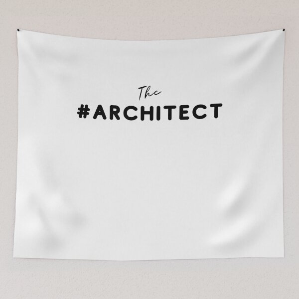 Item preview, The #ARCHITECT "HASHTAG" - Black designed and sold by WearAndLive.