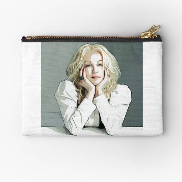 Cyndi Lauper vector Zipper Pouch