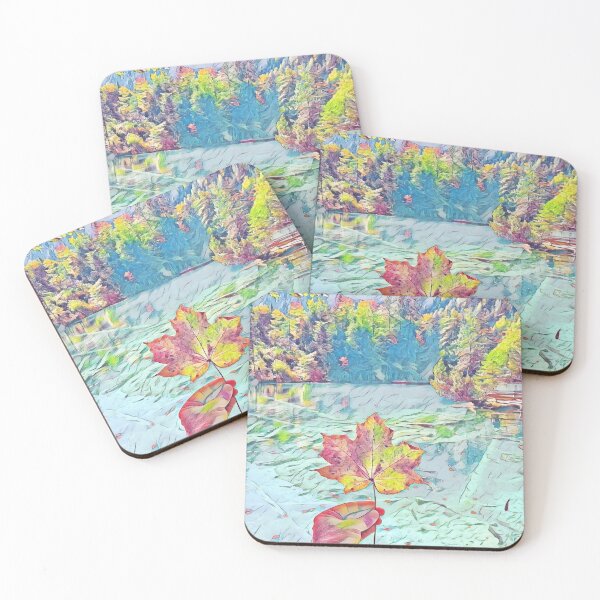 Item preview, Autumn in Blausee - Lakeside Flowers designed and sold by Galathi Designs.