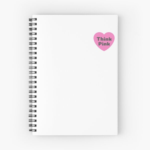 Item preview, think pink little heart designed and sold by Con Inspo.
