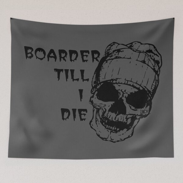 Item preview, Inch" clothing: Boarder till I die designed and sold by robnoble.