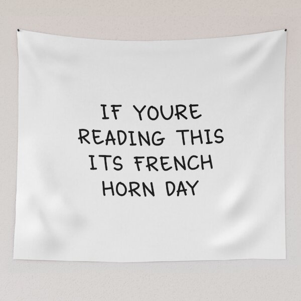 Item preview, French Horn Day. designed and sold by orlumbuspirate.