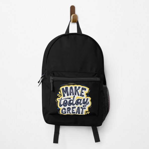 Item preview, MAKE TODAY GREAT - Yellow and Blue designed and sold by OMdesign10.