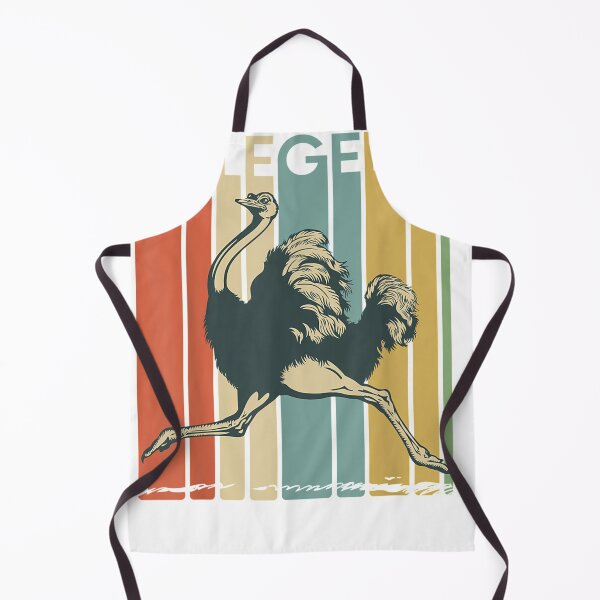 Item preview, Allegedly Ostrich Retro Flightless Bird Lover designed and sold by TaunoMeri.
