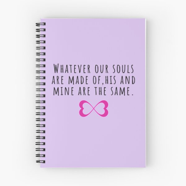 Item preview, Whatever our souls are made of | After Hessa Quote Purple Variant designed and sold by BloompodDesigns.