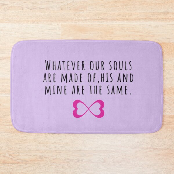 Item preview, Whatever our souls are made of | After Hessa Quote Purple Variant designed and sold by BloompodDesigns.