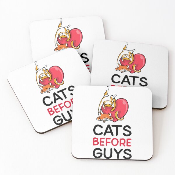 Item preview, Cats Before Guys designed and sold by TeckDesigns.