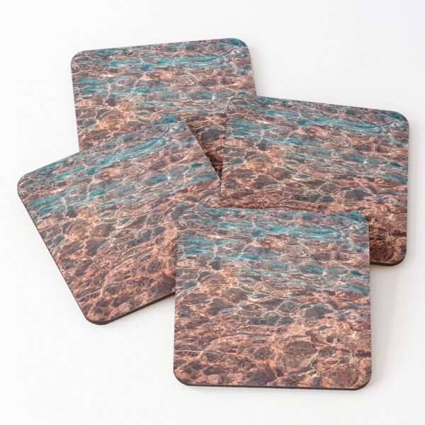Item preview, Sophisticated Layered Patterns in Burnt Umber with Teal Accents - Take Three designed and sold by Georgia Mizuleva.
