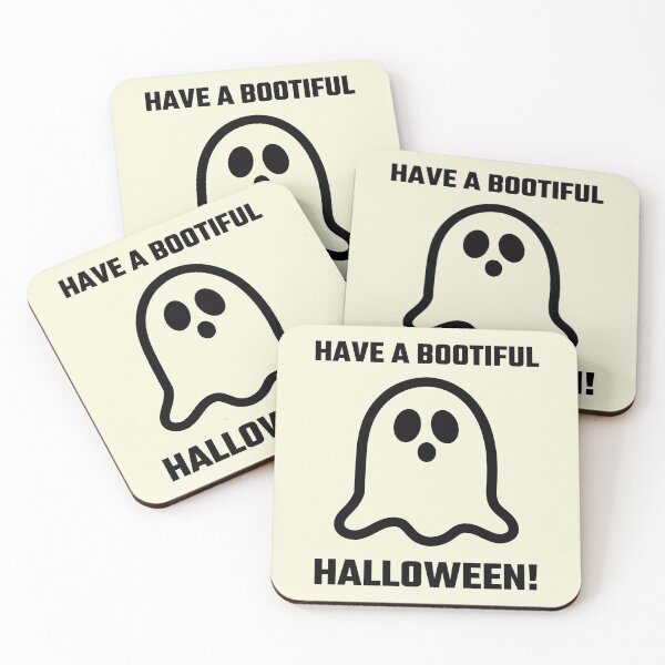 Item preview, HAVE A BOOTIFUL HALLOWEEN! - KAWAII GHOST designed and sold by gaCh438.
