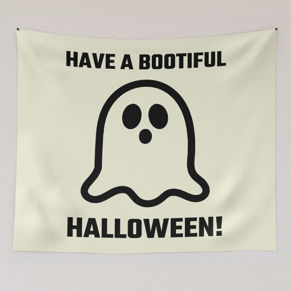 Item preview, HAVE A BOOTIFUL HALLOWEEN! - KAWAII GHOST designed and sold by gaCh438.