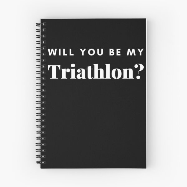 Item preview, Will you be my Triathlon? designed and sold by Sonatablue.