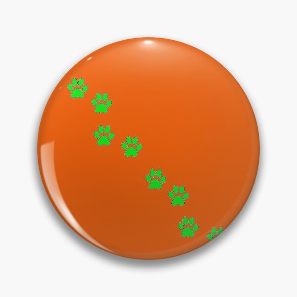 Item preview, Halloween Paw Prints - Cat Paw Track designed and sold by MadandMean.