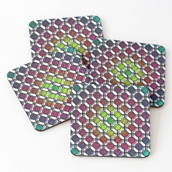 Item preview, Circular Gems in a Grid designed and sold by MarkUK97.
