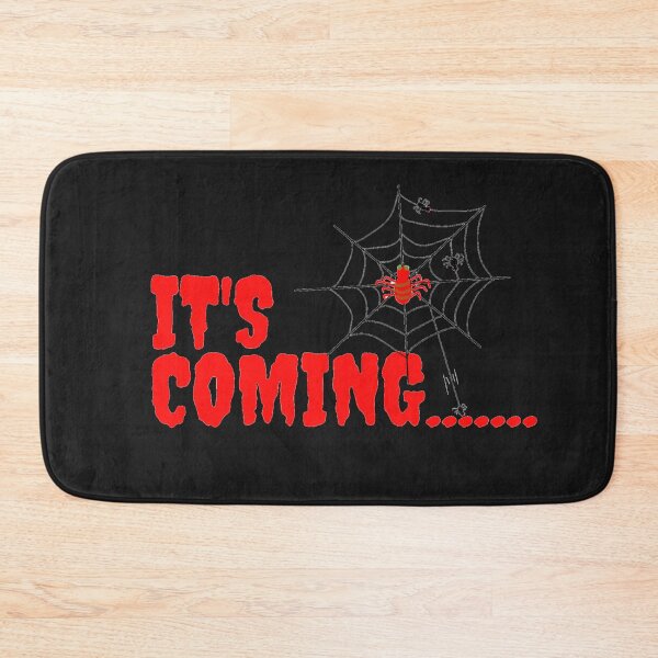 Item preview, halloween spider scary it's coming quotes designed and sold by adeliartshop.
