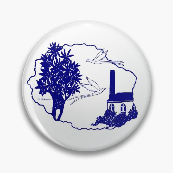Item preview, Reunion Island. The old factory in blue designed and sold by Catherine Debusne.
