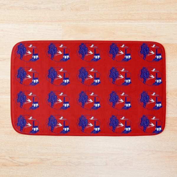 Item preview, Reunion Island. The old factory in blue designed and sold by Catherine Debusne.