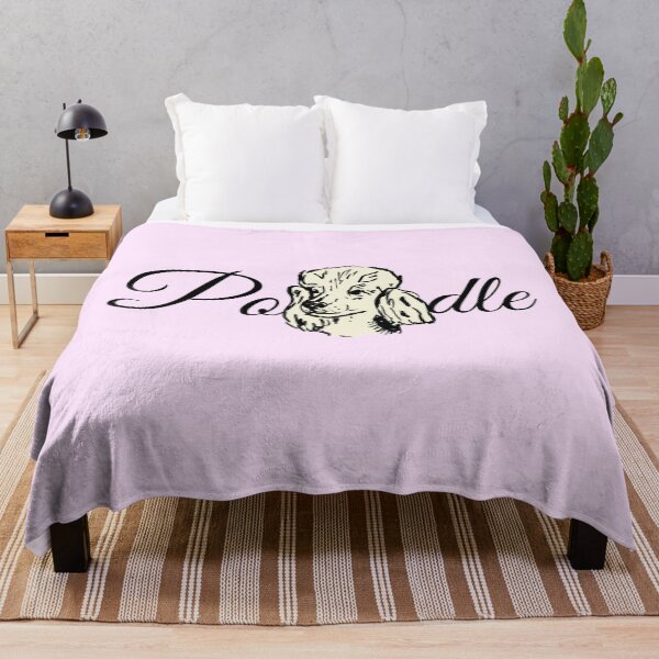 Item preview, Poodle text design designed and sold by NinaBetterNot.