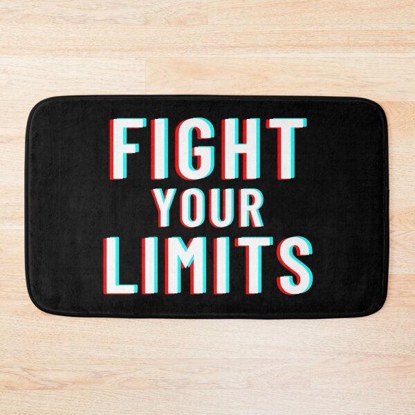 Item preview, Fight Your Limits  (3D effect) designed and sold by RIVEofficial.