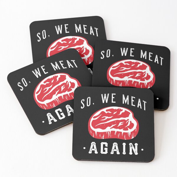 Item preview, So We Meat Again designed and sold by cherrific.