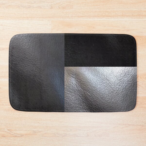 Item preview, Leather dark brown material texture pattern design designed and sold by blackheartscot.