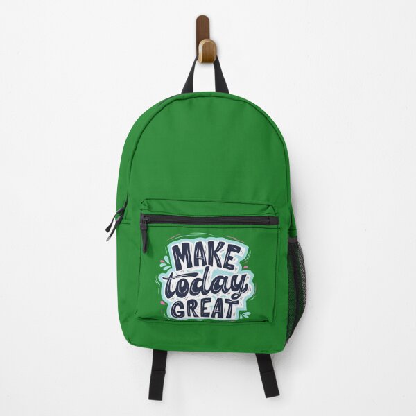 Item preview, MAKE TODAY GREAT - Light blue, Blue and Green designed and sold by OMdesign10.
