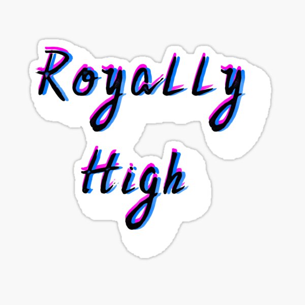 Royal High Stickers Redbubble - sunset island roblox royale high background