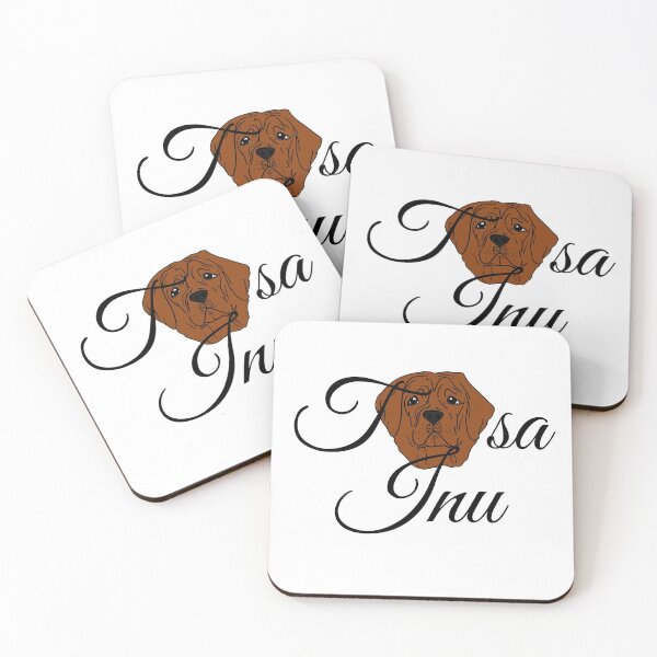 Item preview, Tosa inu cursive design designed and sold by NinaBetterNot.