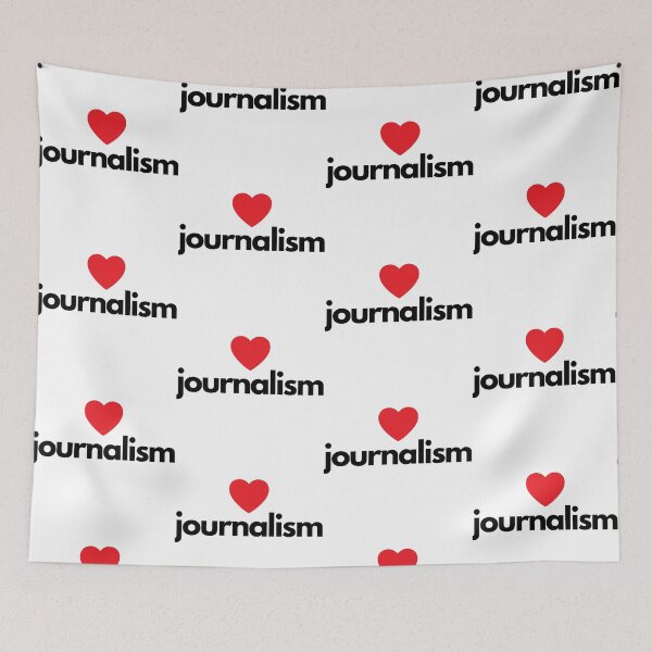Item preview, I Love Journalism designed and sold by thejournalist.