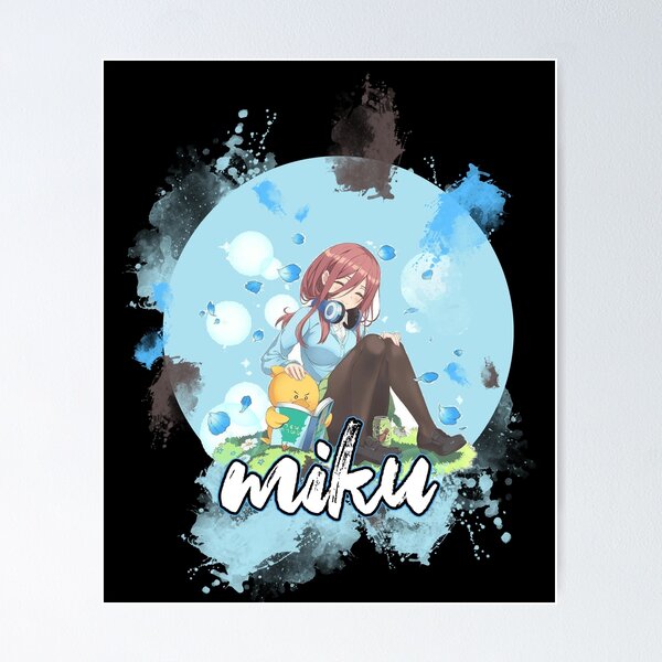 5 toubun no Hanayome' Poster, picture, metal print, paint by Kyrie Escala