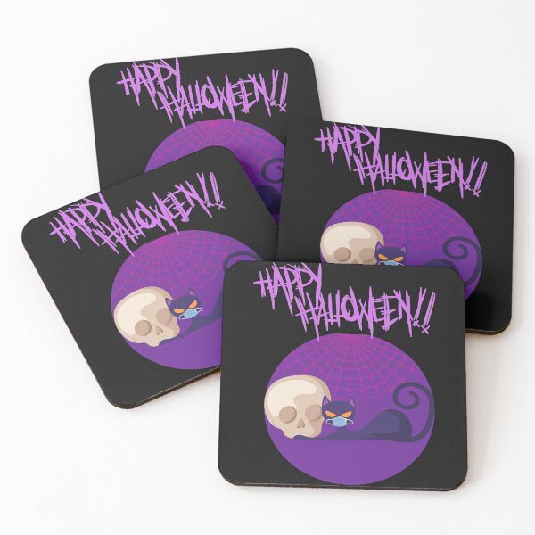 Item preview, Witch Cat Halloween mask 2020 - version 3 designed and sold by AGDesignstore.