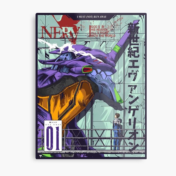 Evangelion Metal Prints for Sale