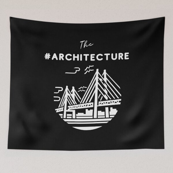 Item preview, The #ARCHITECTURE "HASHTAG" - Bridge designed and sold by WearAndLive.
