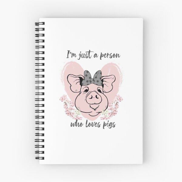 Item preview, I'm Just A Person Who Loves Pigs designed and sold by autlu.