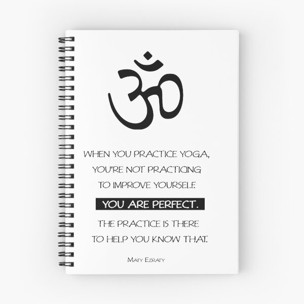 Item preview, Insporational Yoga Quote. You are perfect. minimal art canvas designed and sold by Ienso.