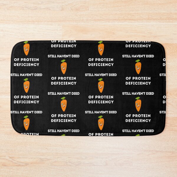 Item preview, Still Haven't Died of Protein Deficiency designed and sold by VeganIsFuture.