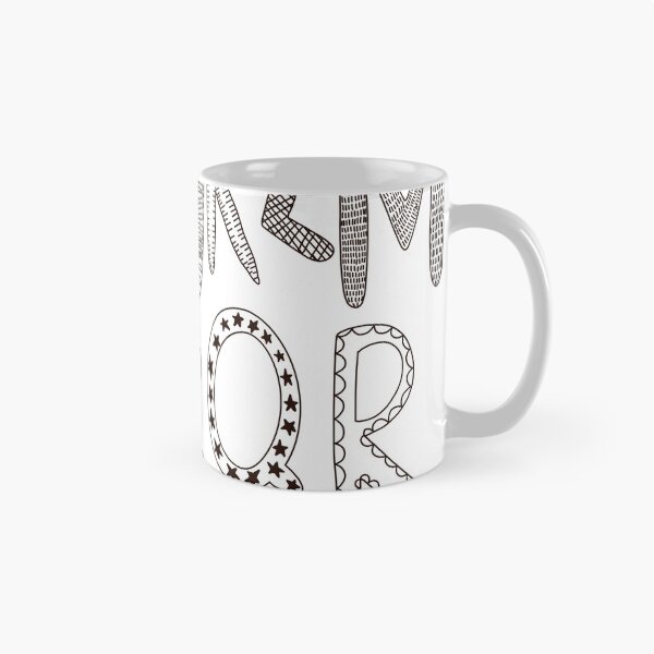 Item preview,  English alphabet. Black and white letters. Vivid digital illustration. designed and sold by Yovin11.