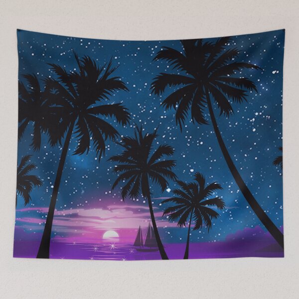 Item preview, Retro Purple Blue Haze Sky designed and sold by dacdibac.